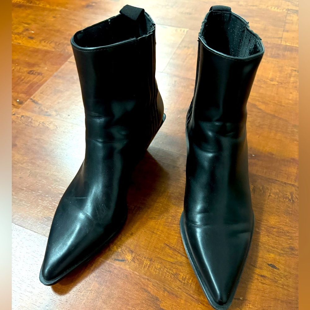Zara black boots